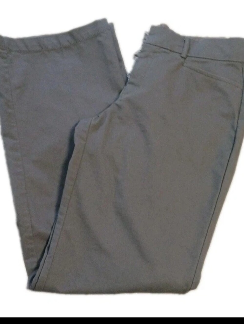 DOCKERS Women's Size 6 M Dress Pants Dark Grey Ideal Fit Straight Stretch